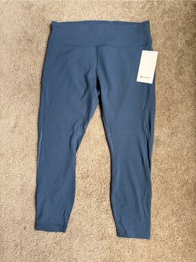 💙 lululemon Wunder Train Mesh Panel HR Tight 25” 💙 Size 14